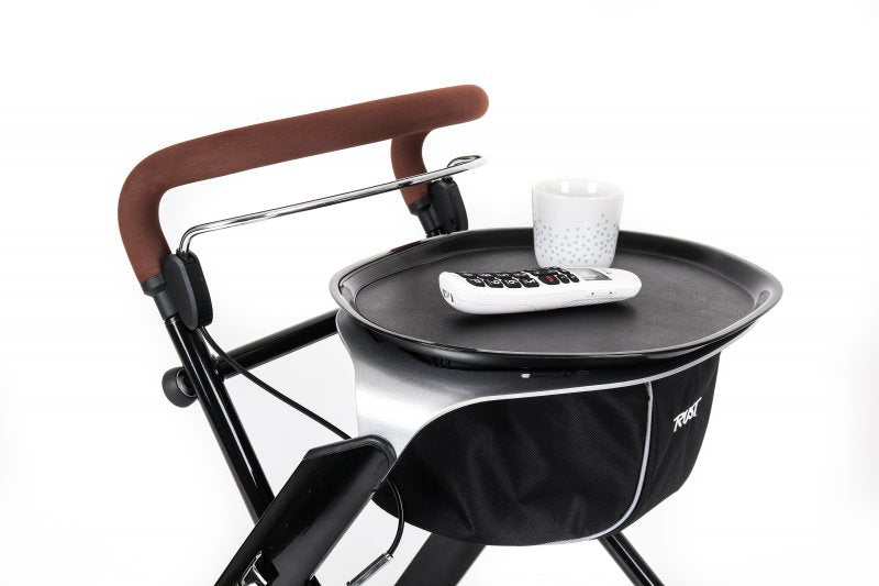 TrustCare Let's Dream Indoor-Rollator mit Tablett und Stoffkorb